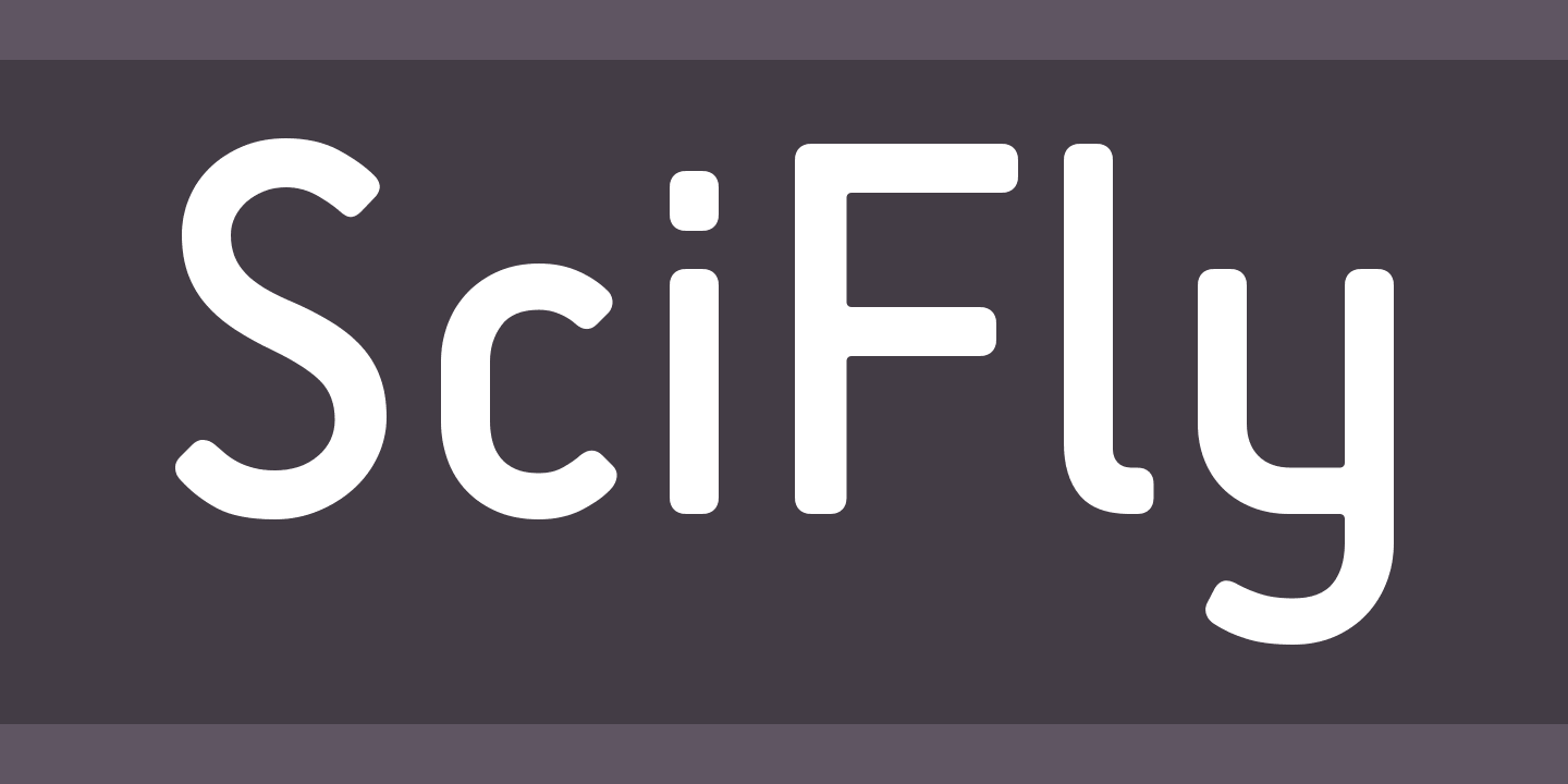 Font SciFly